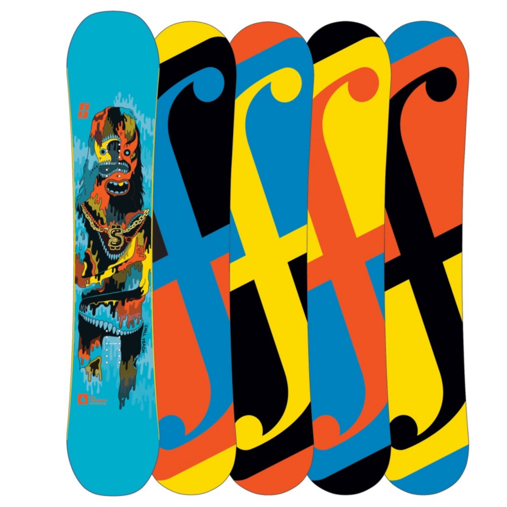 Forum Youngblood GrandPops Snowboard 2013, 154cm, swatch