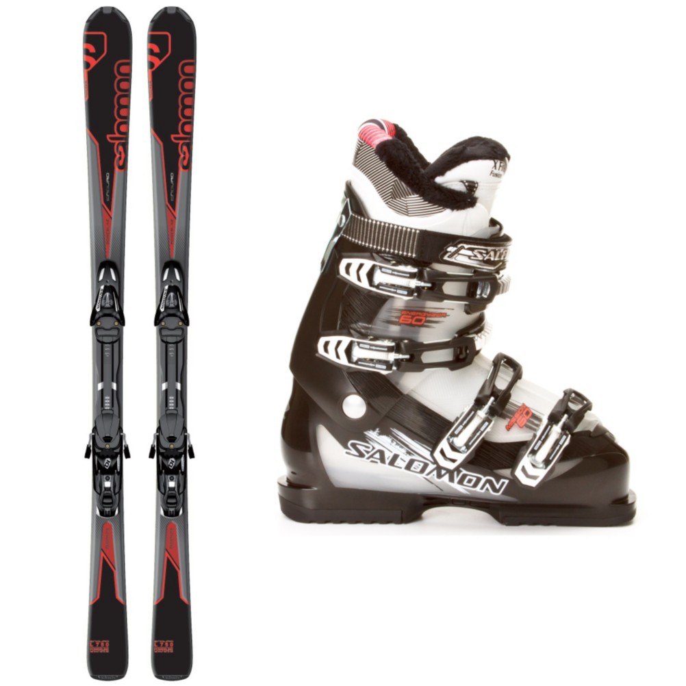 Salomon Enduro L 750 Ski Package 2013, , medium