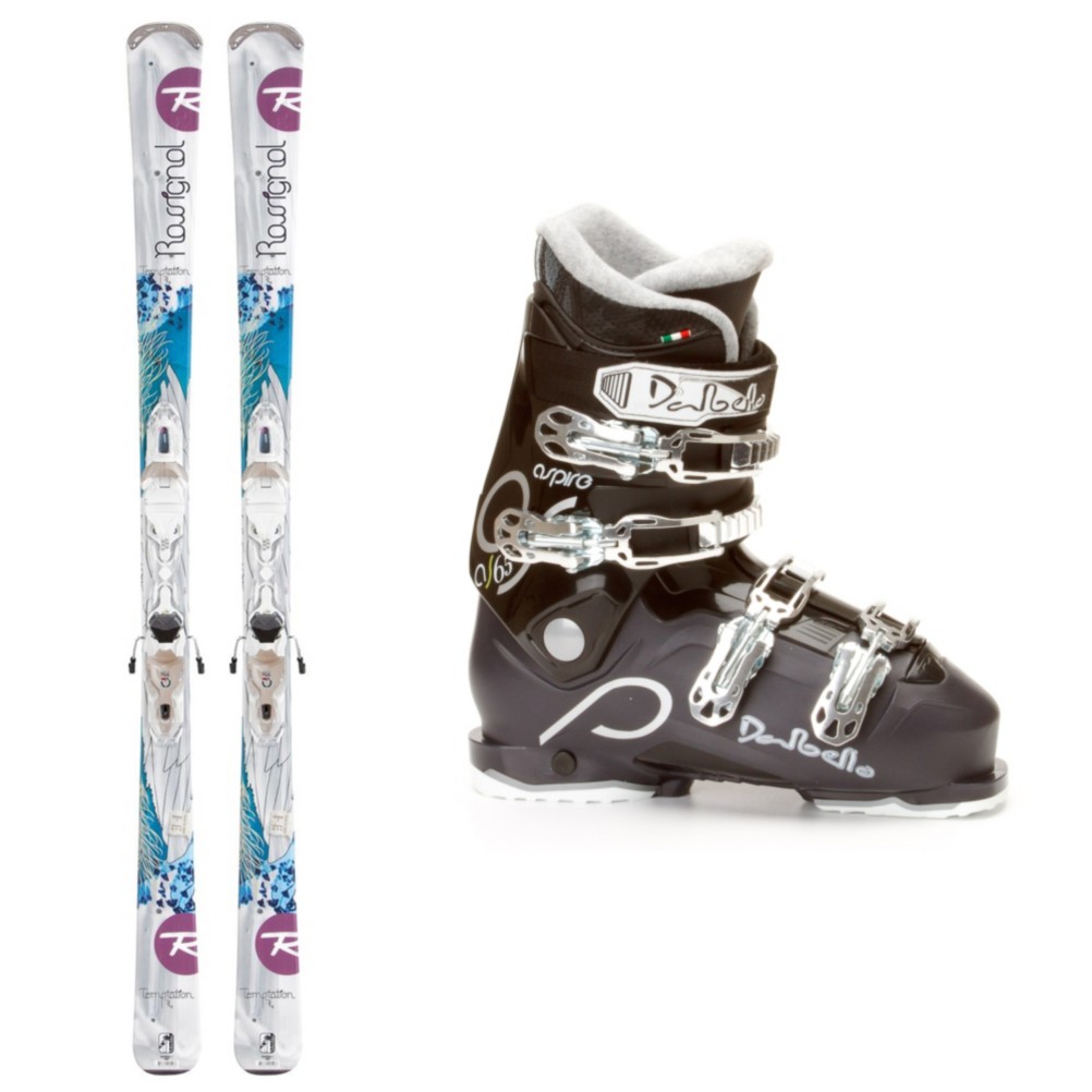 Rossignol Temptation 74 Womens Ski Package 2013, , medium