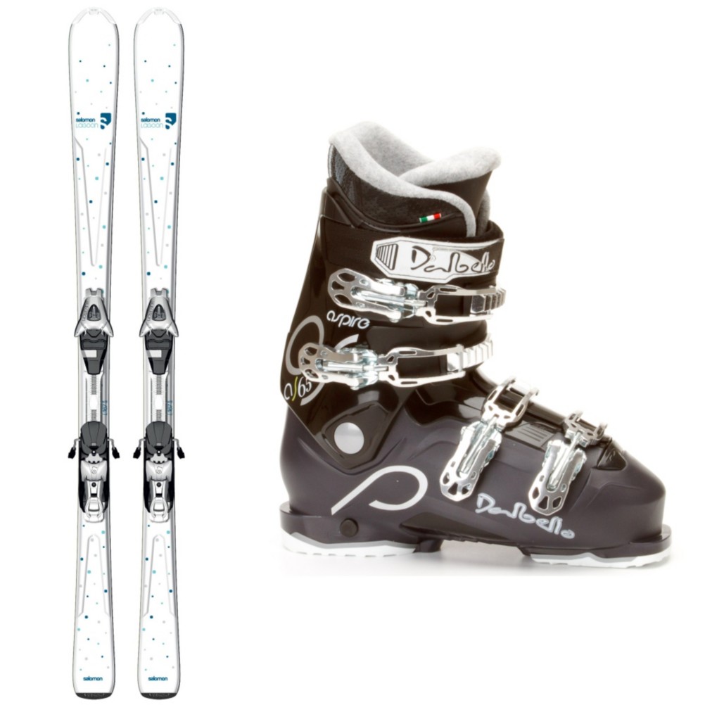 Salomon Origins Lagoon Womens Ski Package 2013, , medium