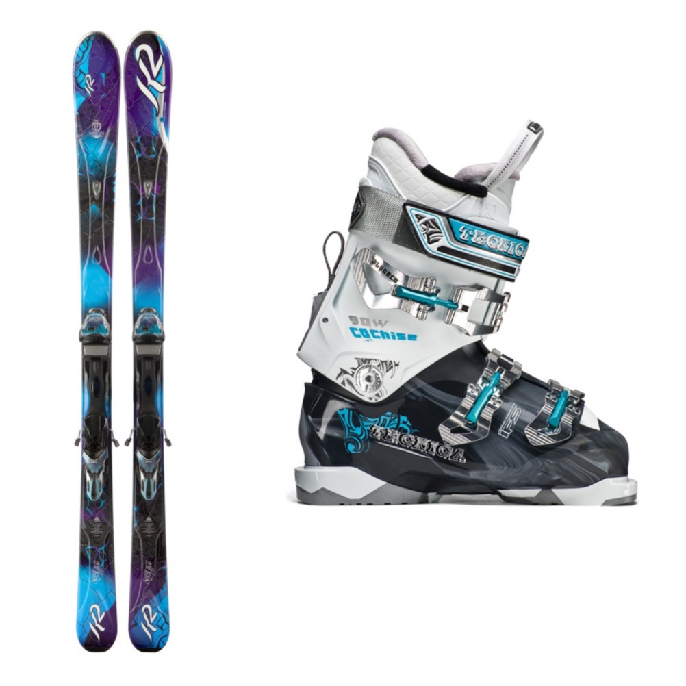 K2 SuperGlide Womens Ski Package 2013, , medium