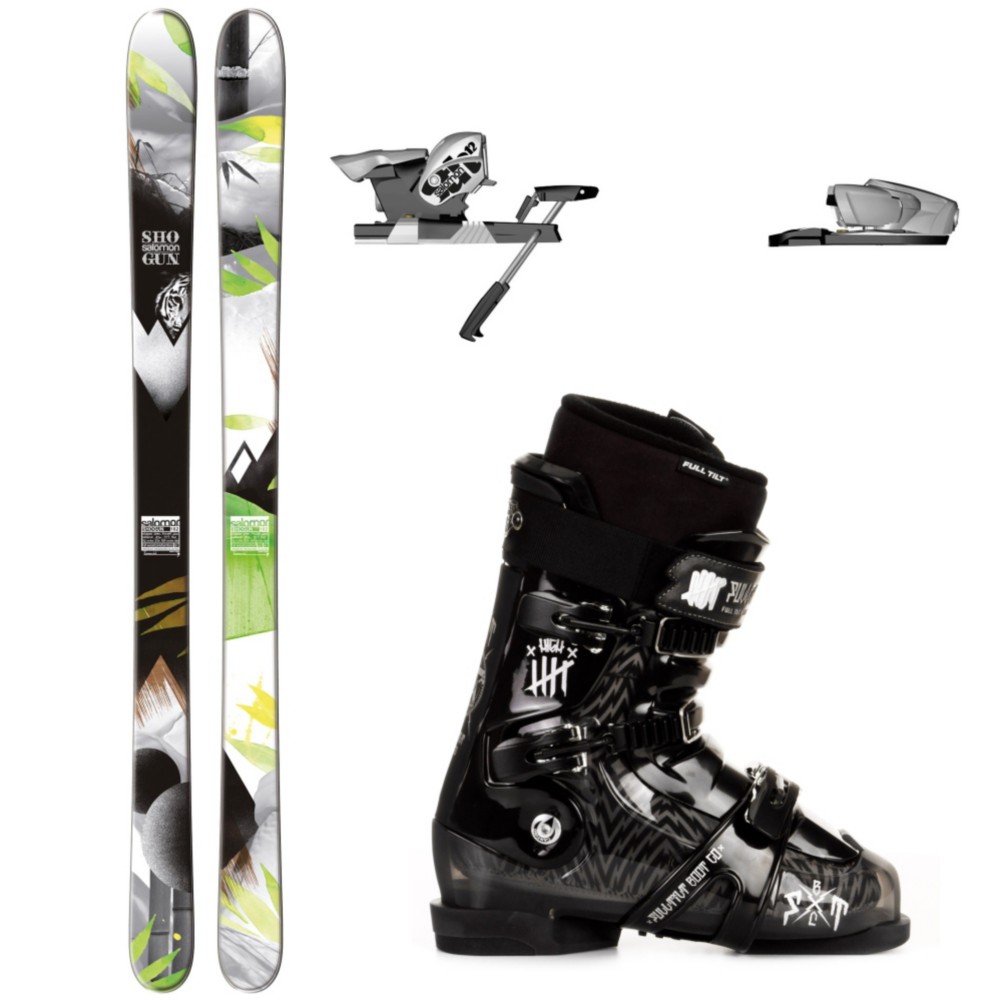 Salomon Shogun 100 Ski Package 2013