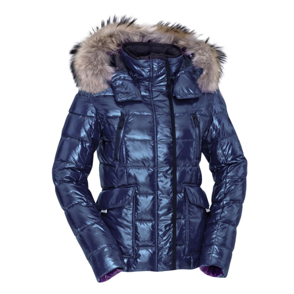 KJUS Cosmopolitan Down Womens Jacket, Peacoat, medium