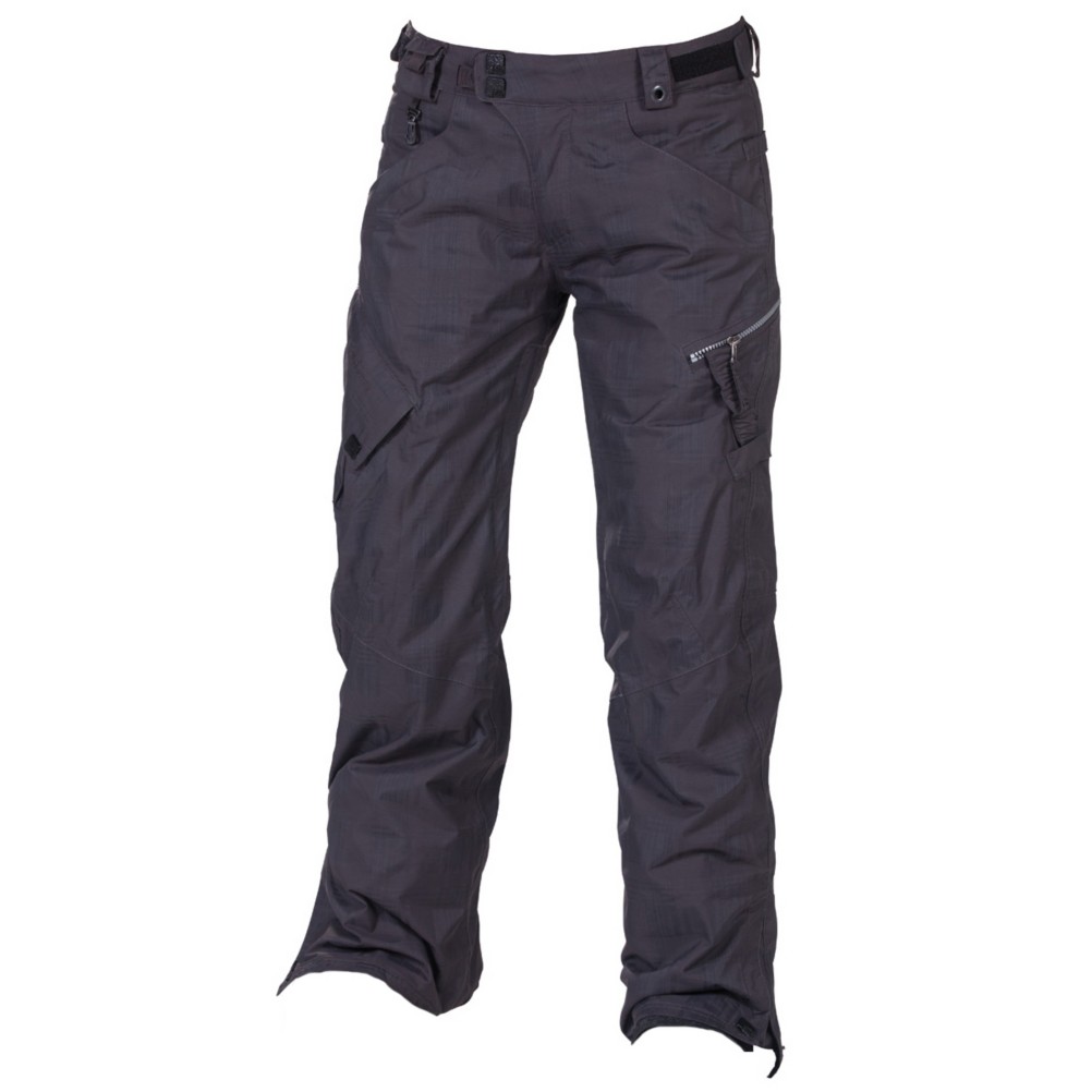 686 Smarty Lowrise Womens Snowboard Pants, Black, medium