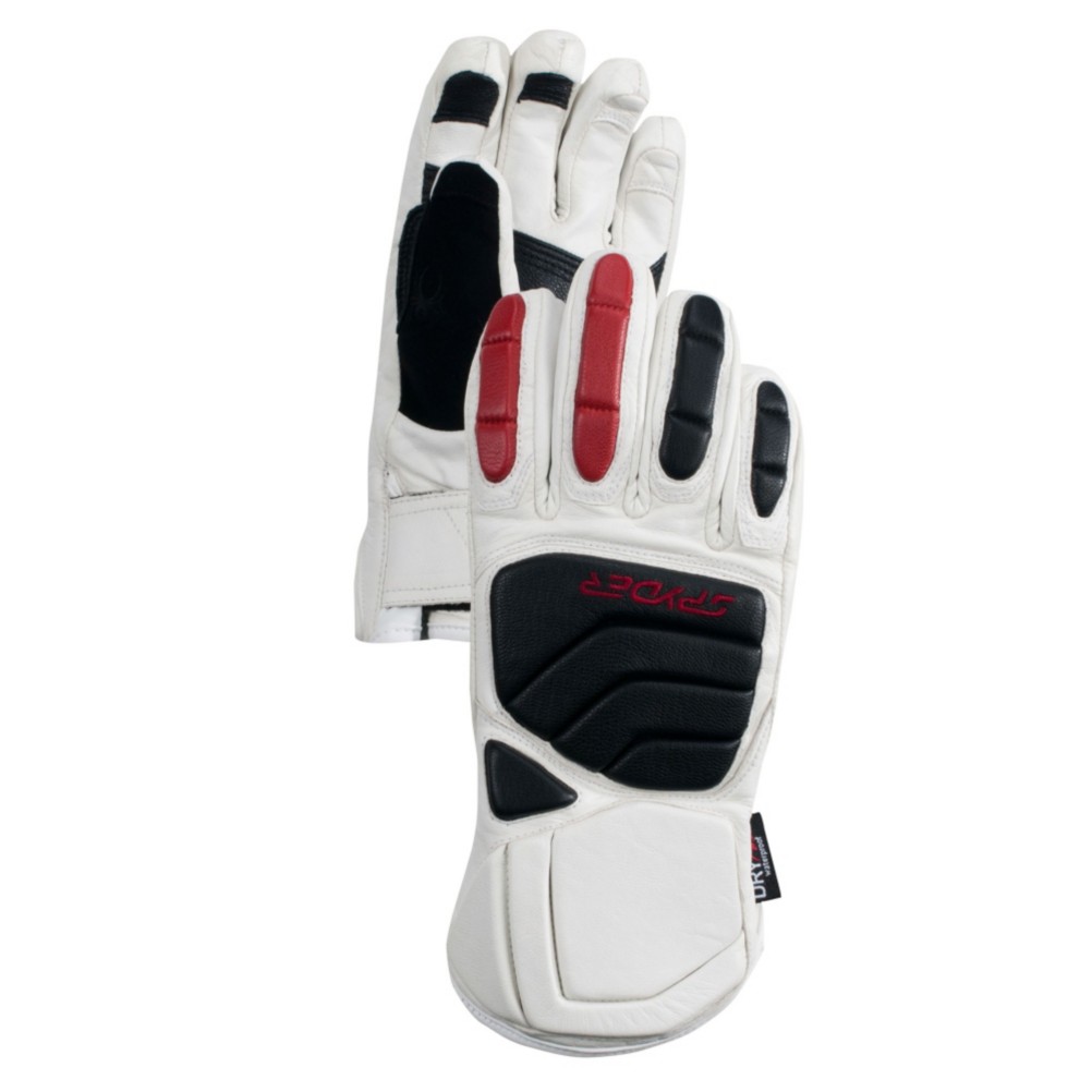 Spyder Team Kids Gloves, White, swatch