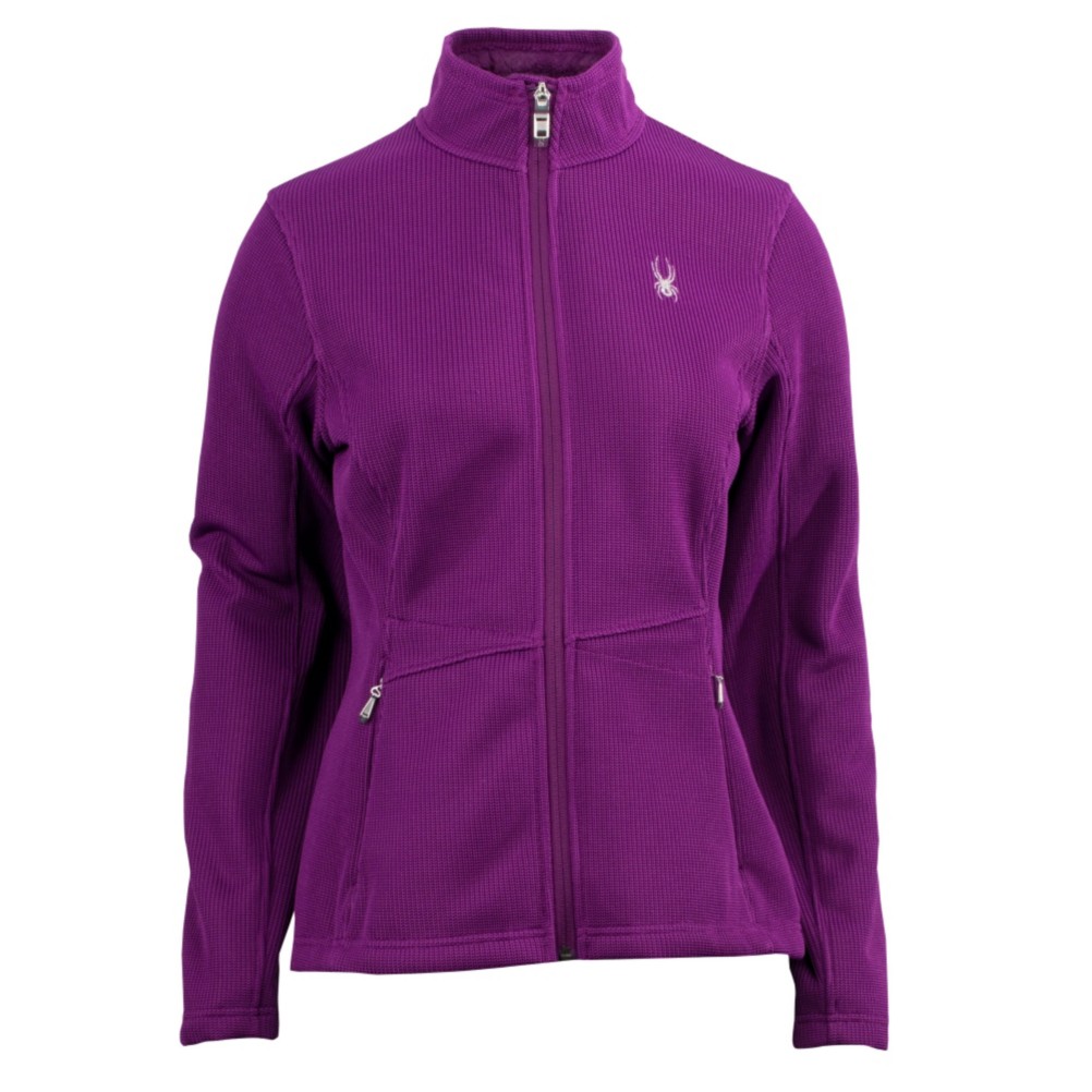 Spyder Full Zip Plush Womens Sweater, Gypsy-Gypsy, swatch