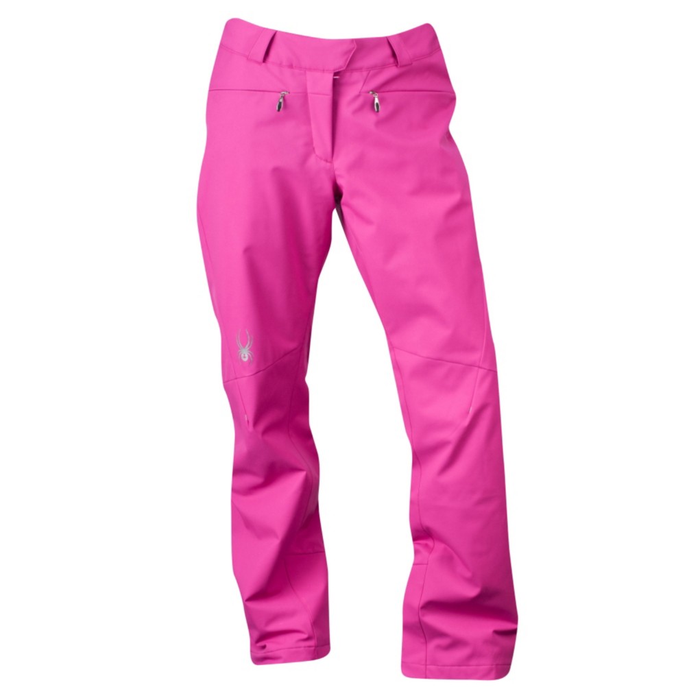 Spyder Circuit Athletic Fit Long Womens Ski Pants, Sassy Pink, swatch