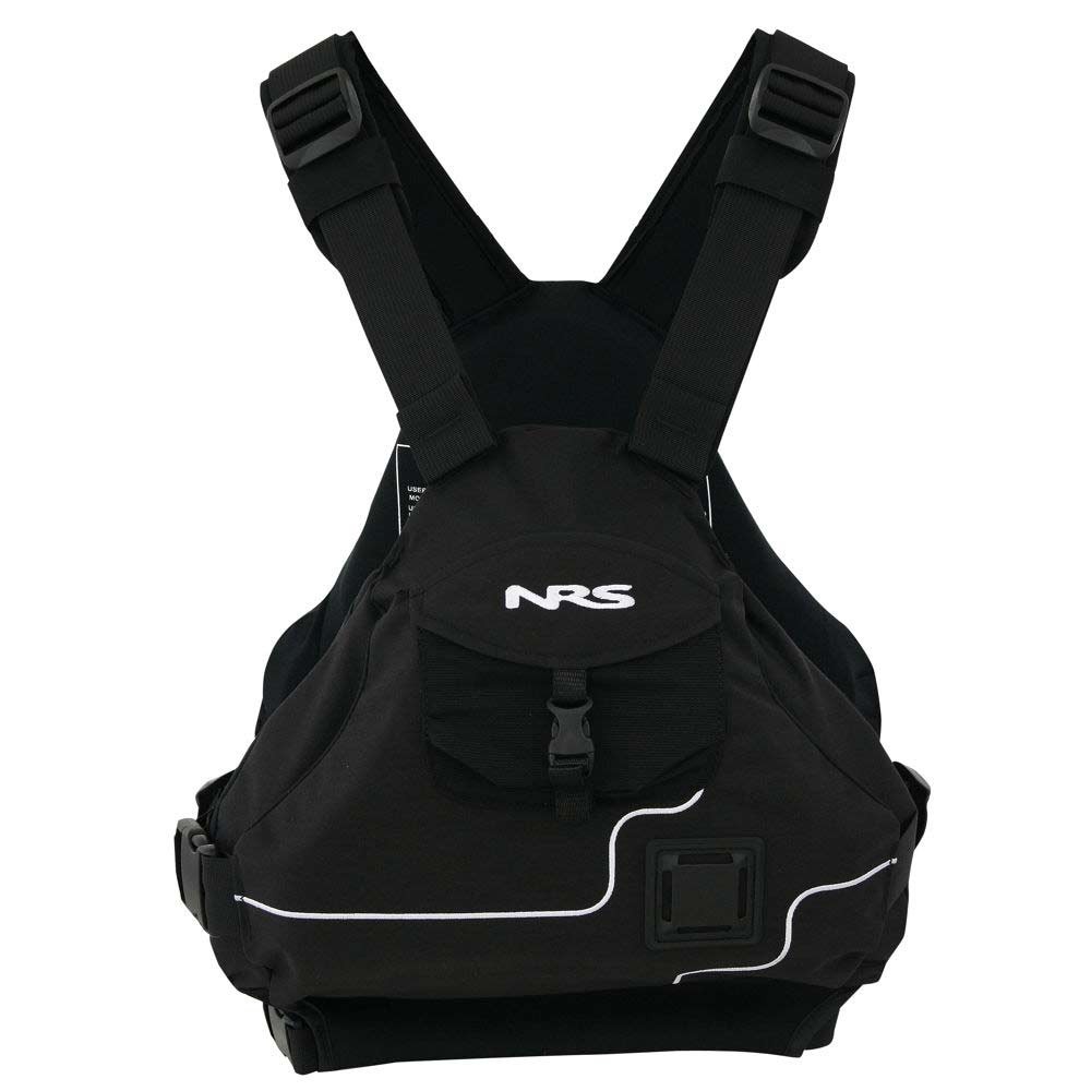NRS Ninja PFD Adult Kayak Life Jacket 2013, Black, swatch