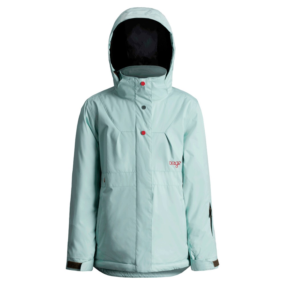 Orage Daphey Girls Ski Jacket, Light Blue, swatch