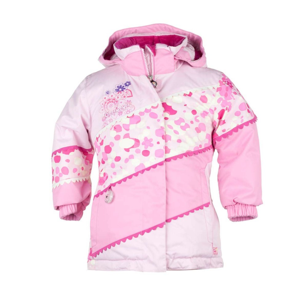 Obermeyer Zen Toddler Girls Ski Jacket, Cotton Candy, swatch