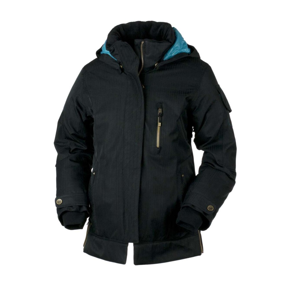 Obermeyer Iconic Girls Ski Jacket, Black, swatch