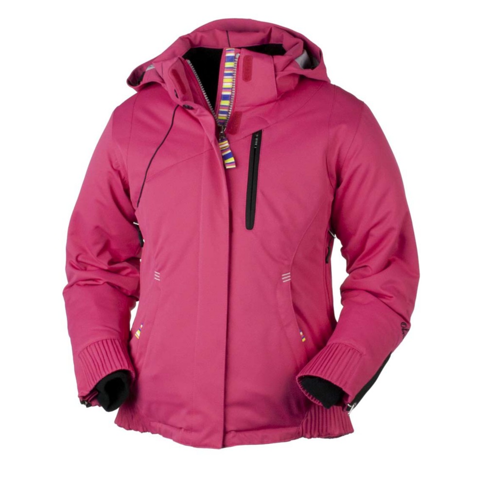 Obermeyer Middleton Girls Ski Jacket, Berry, swatch