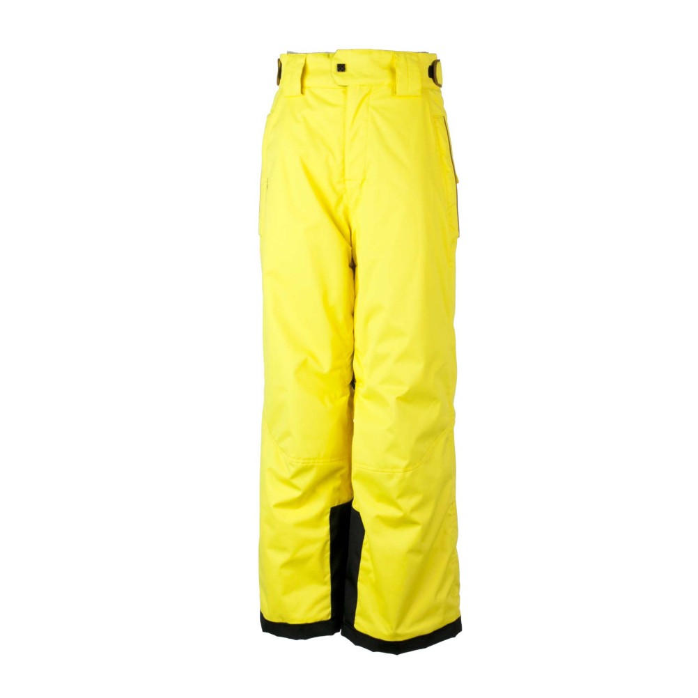Obermeyer Union Kids Ski Pants, Acid Yellow, swatch