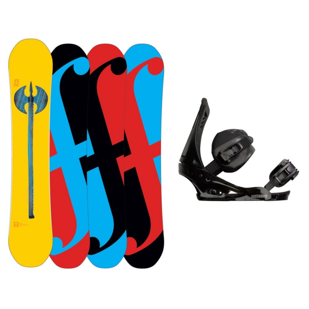 Forum Holy Moly Snowboard and Binding Package, 152cm, medium