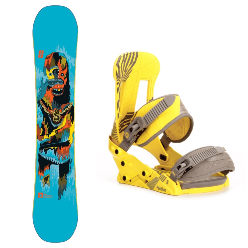 Forum Youngblood GrandPops Snowboard and Binding Package, 154cm, swatch