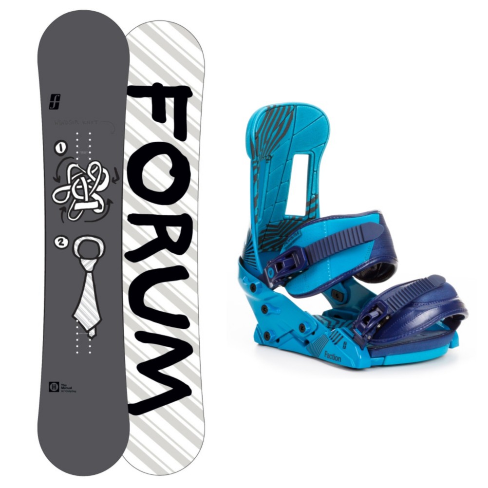 Forum Manual Snowboard and Binding Package 2013, 147cm, medium