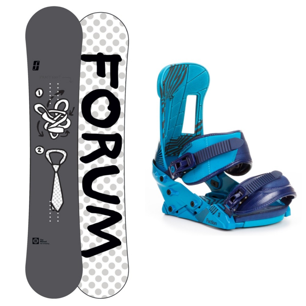 Forum Manual Snowboard and Binding Package 2013, 150cm, swatch