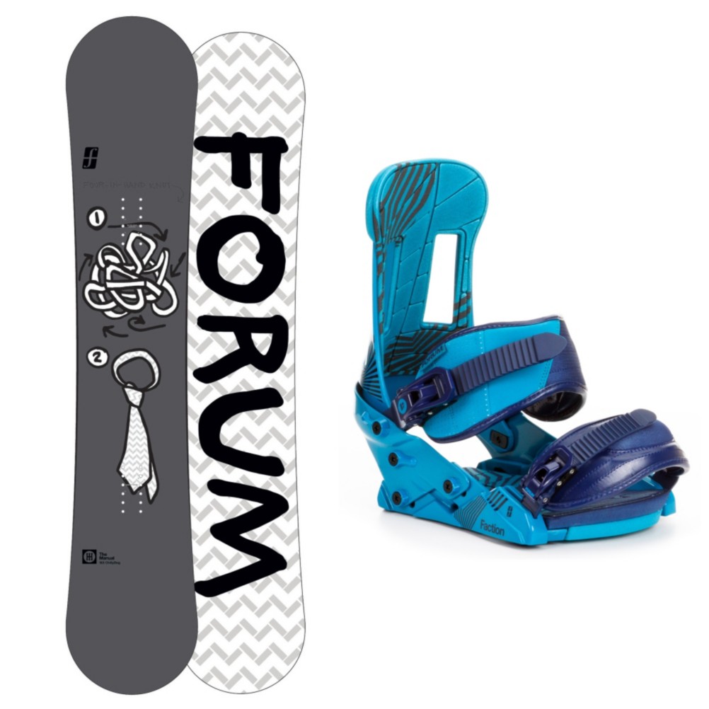 Forum Manual Snowboard and Binding Package 2013, 153cm, swatch