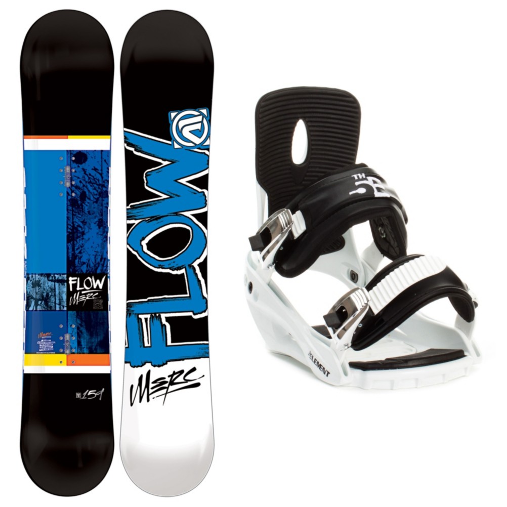Flow Merc Snowboard and Binding Package 2013, , medium