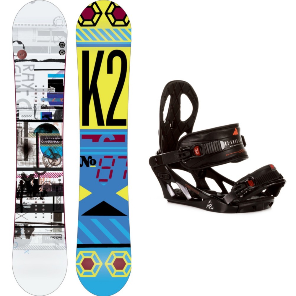 K2 Raygun Snowboard and Binding Package 2013, 159cm, swatch