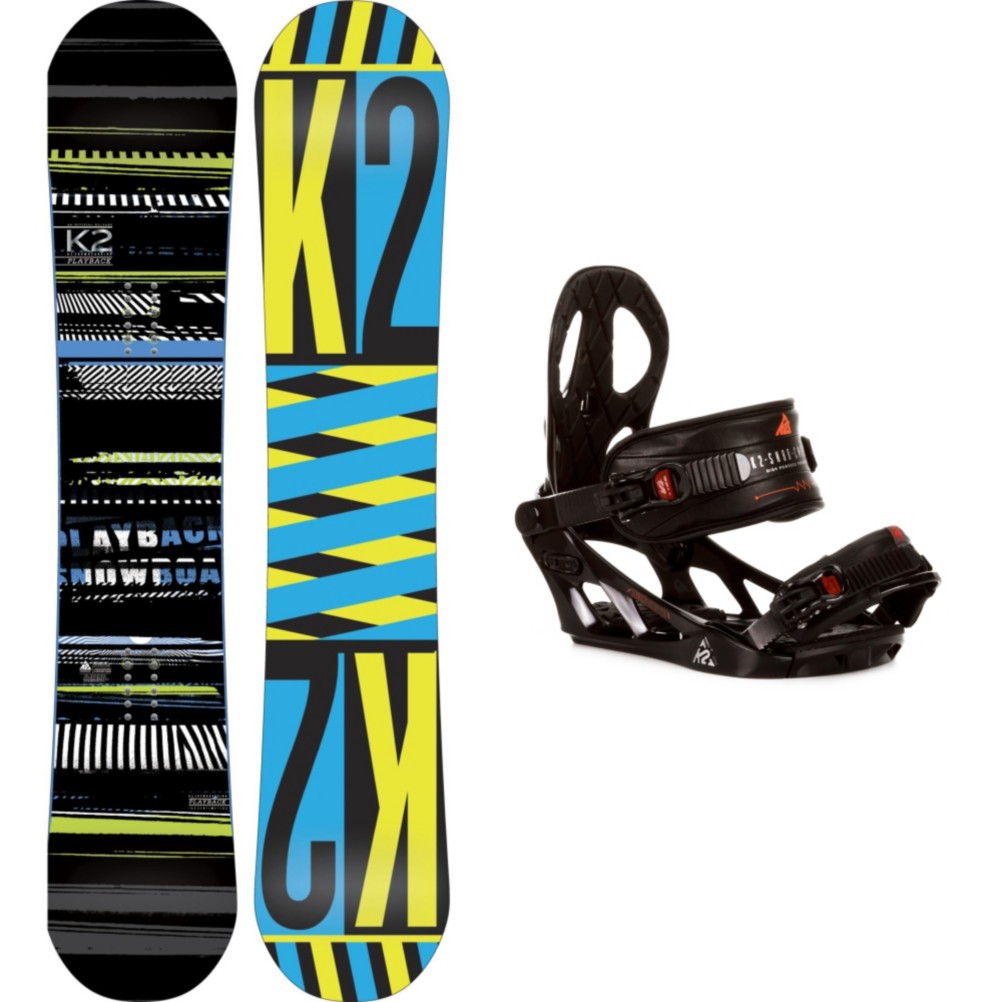 K2 Playback Snowboard and Binding Package 2013, 152cm, swatch