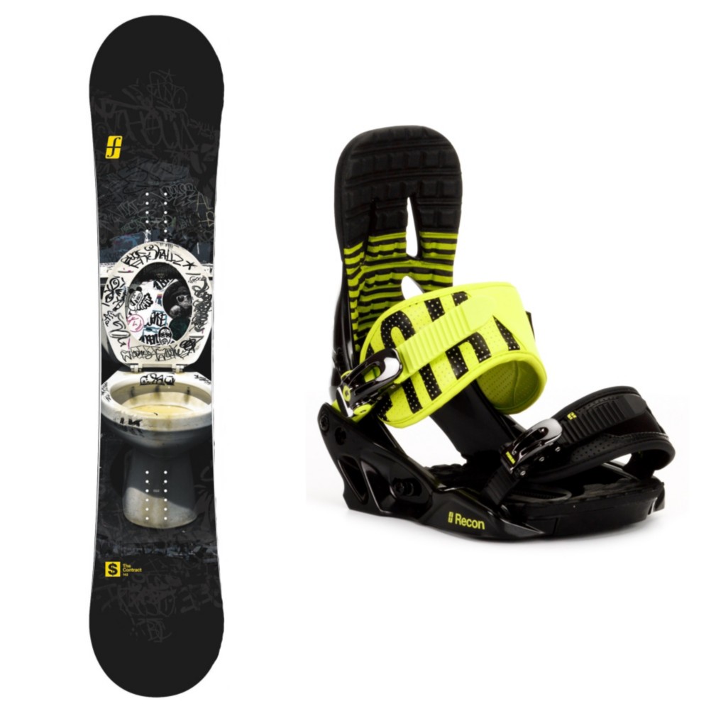 Forum The Contract Snowboard and Binding Package 2013, 148cm, swatch