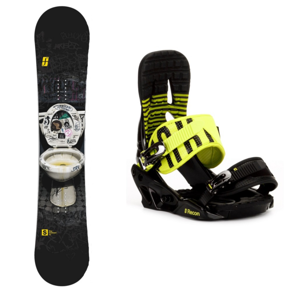 Forum The Contract Snowboard and Binding Package 2013, 150cm, swatch