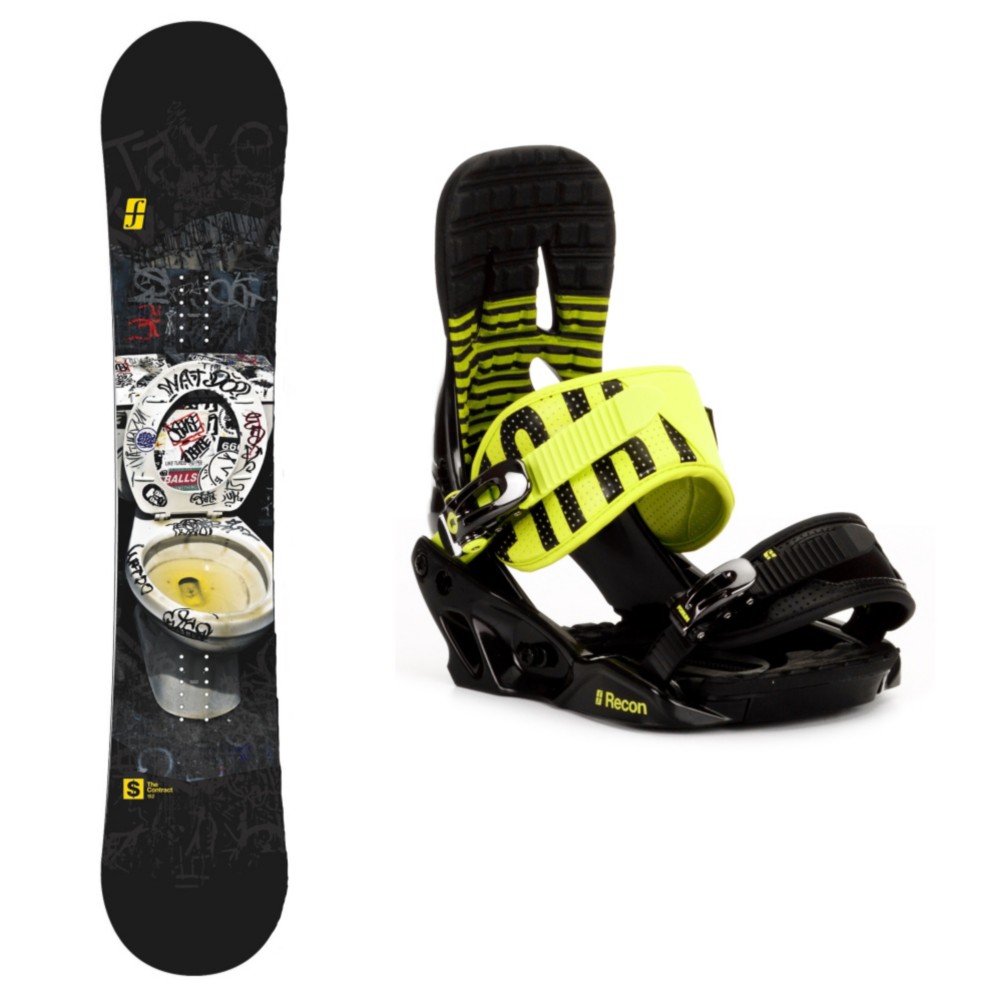 Forum The Contract Snowboard and Binding Package 2013, 152cm, swatch