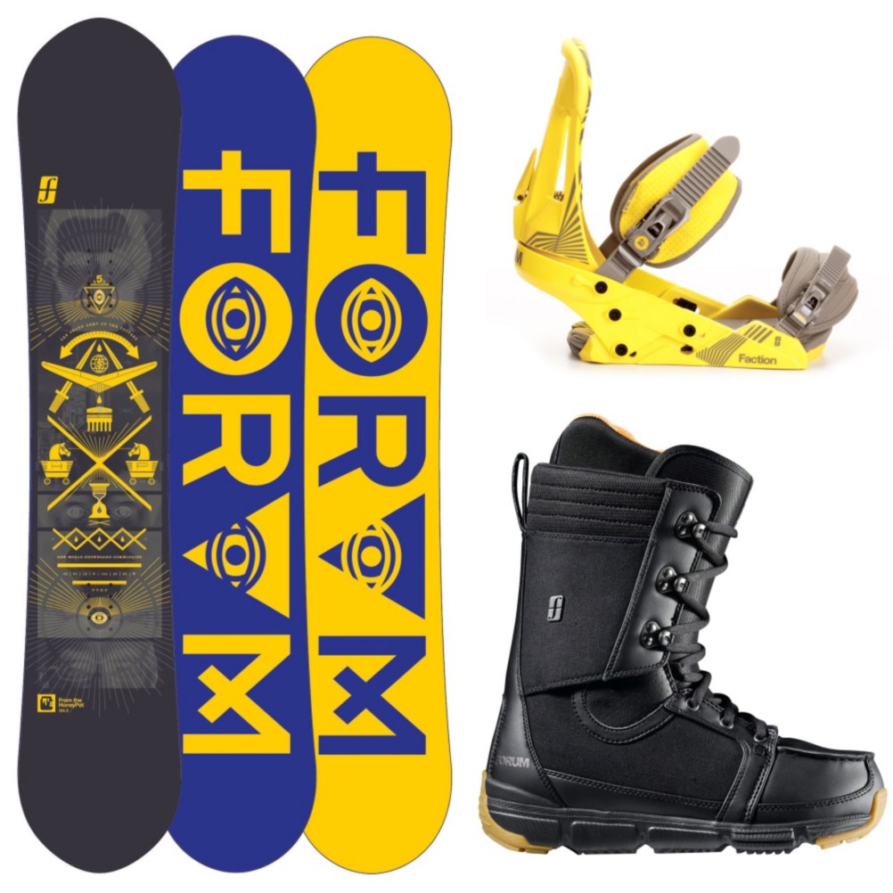 Forum The Honey Pot Complete Snowboard Package, , medium