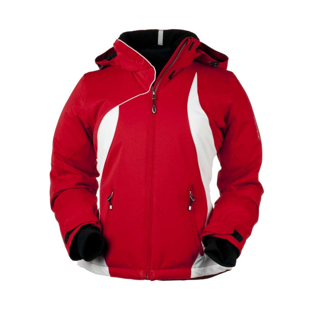Obermeyer St. Tropez Womens Insulated Ski Jacket, True Red, swatch