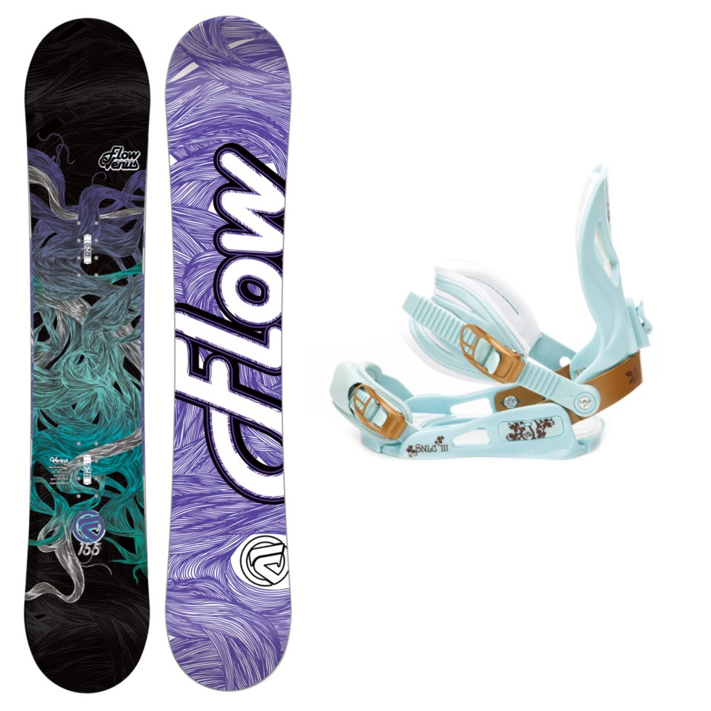 Flow Venus Womens Snowboard and Binding Package 2013, , medium