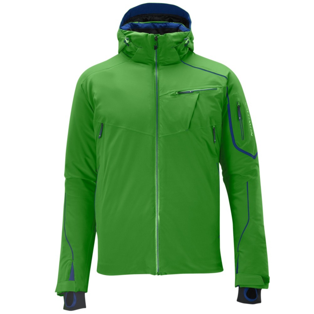 Salomon S-Line II 3:1 Mens Insulated Ski Jacket, Cypress-Black, swatch