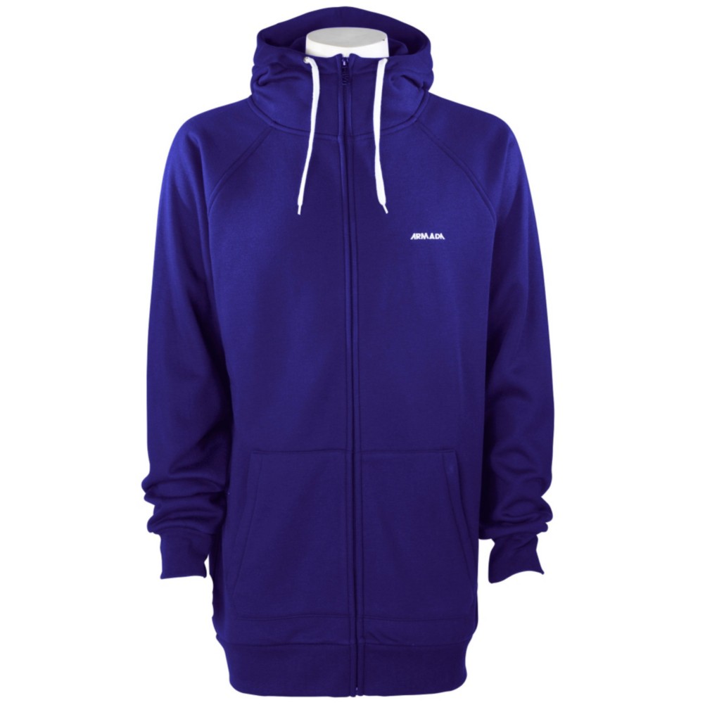 Armada Icon Bonded Tech Fleece Hoodie, Blue, medium