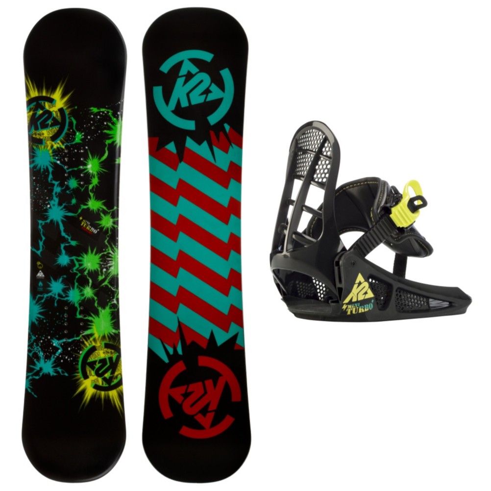 K2 Mini Twilight Kids Snowboard and Binding Package 2013, 120cm, swatch
