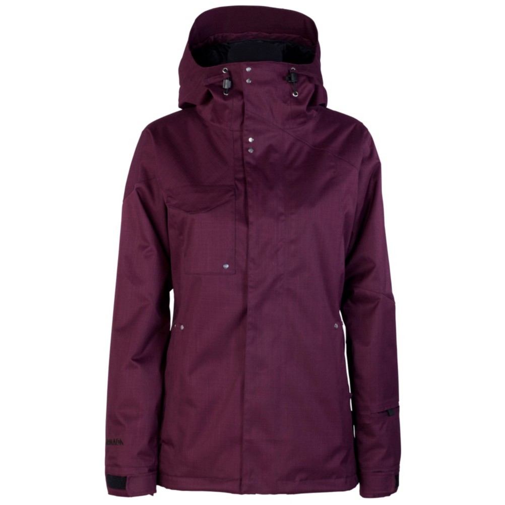 Armada Kuma Womens Insulated Ski Jacket, Blackberry, swatch