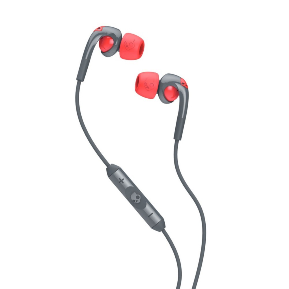 Skullcandy Fix, Gray-Hot Red, swatch