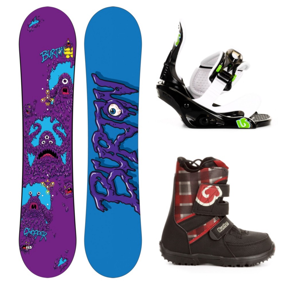 Burton Chopper Kids Complete Snowboard Package