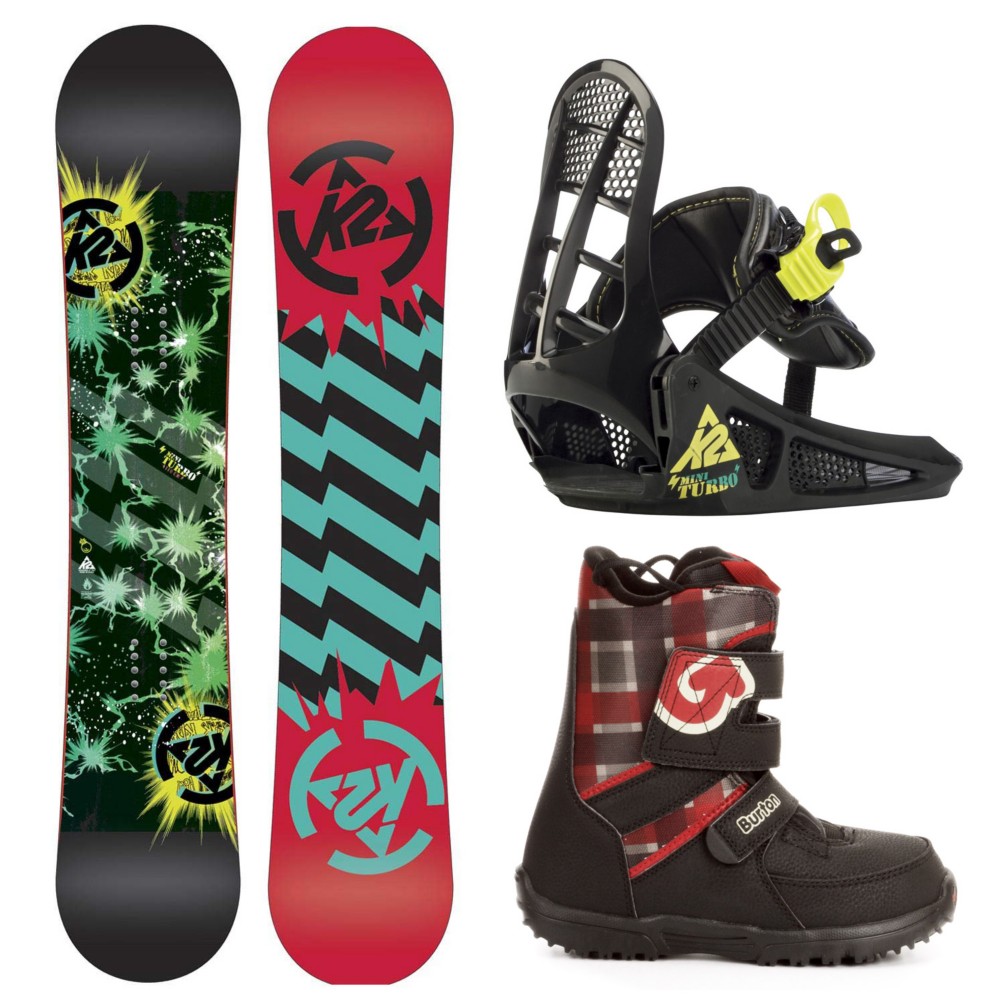 K2 Mini Turbo Kids Complete Snowboard Package 2013, 110cm, medium