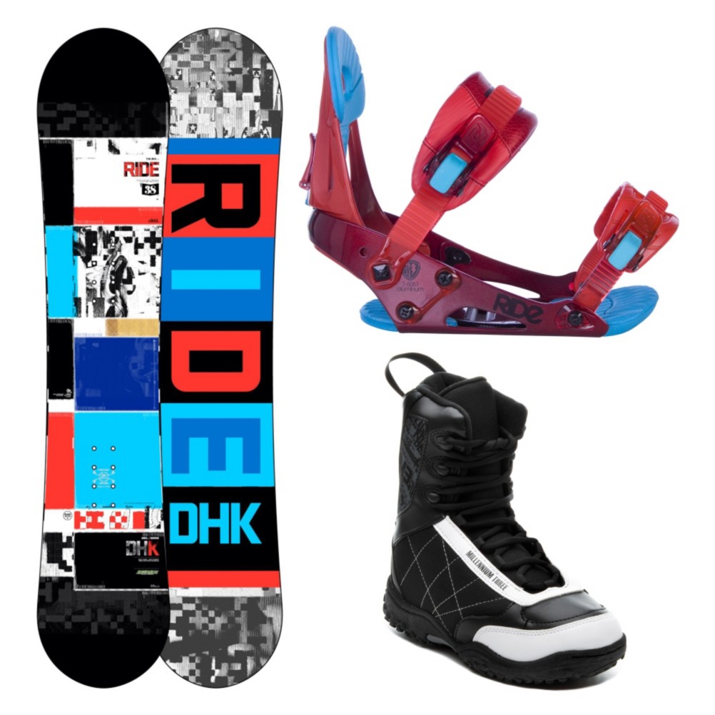 Ride DHK Kids Complete Snowboard Package 2013, 138cm, medium