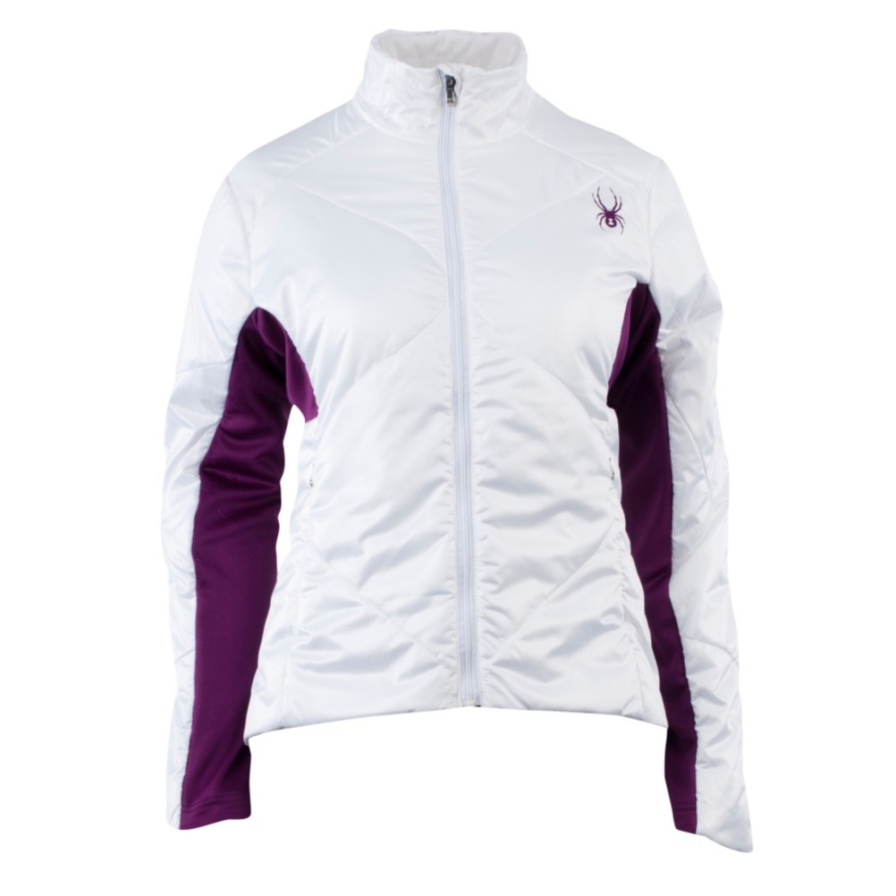Spyder Spinsulator Insulator Womens Jacket, White-Gypsy, swatch