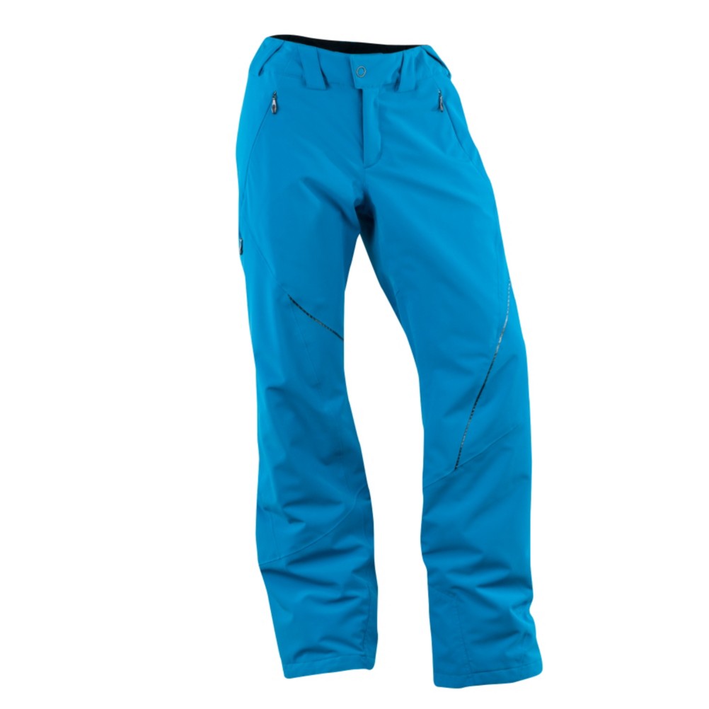 Spyder Thrill Tailored Fit Long Womens Ski Pants, Coast, swatch