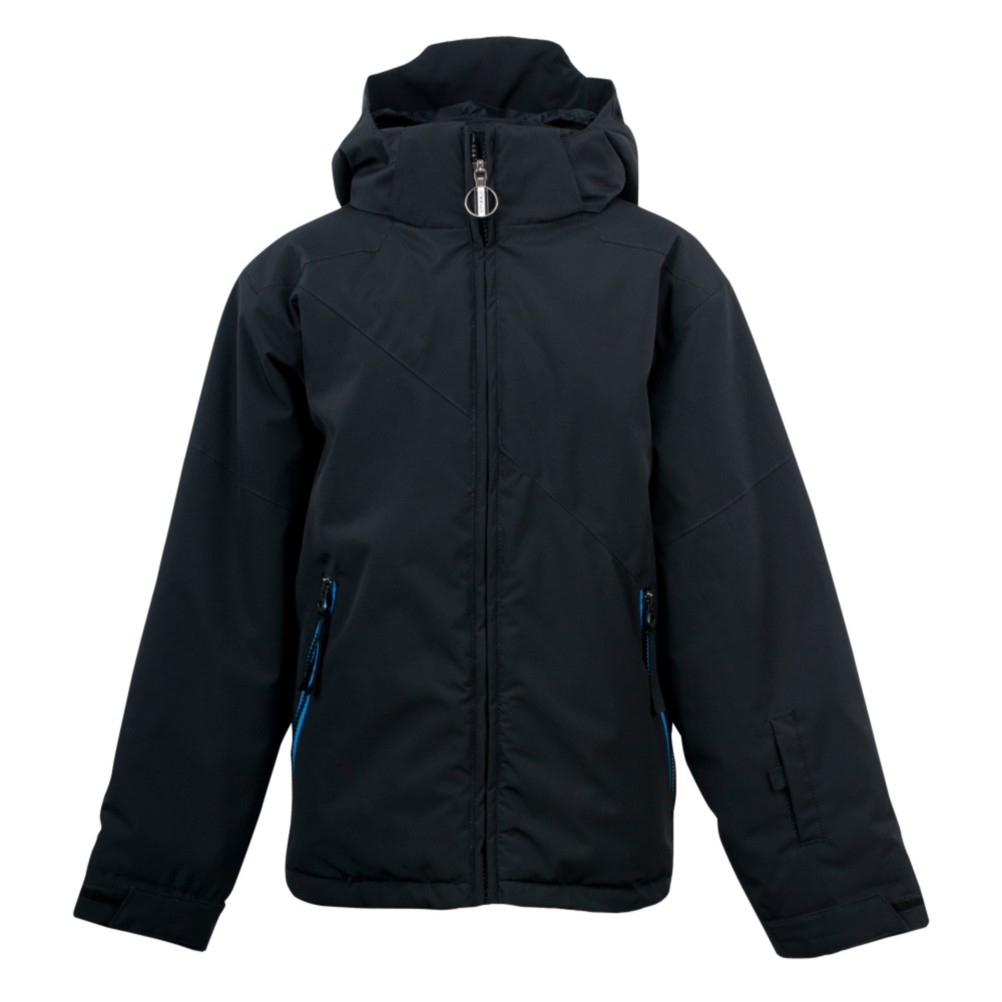 Spyder Armageddon Boys Ski Jacket, Black-Black-Coast, swatch