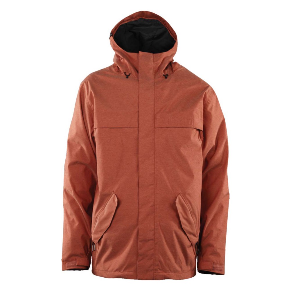 ThirtyTwo Sonora Mens Shell Snowboard Jacket, Burnt Orange, swatch