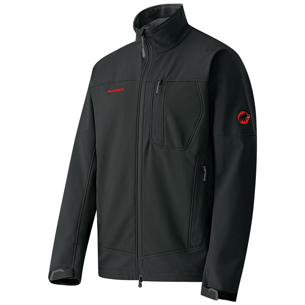 Mammut Plano Soft Shell Ski Jacket, Black, swatch