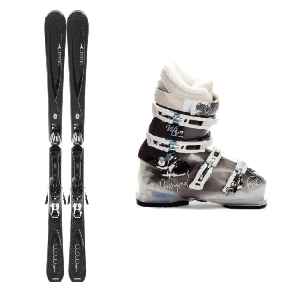 Atomic Cloud 9 Womens Ski Package, , medium