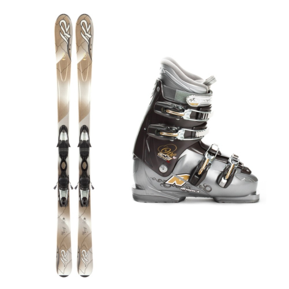 K2 SuperSmooth Womens Ski Package, , medium