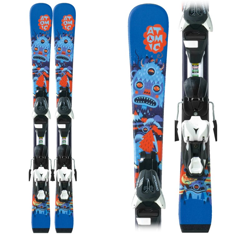 Atomic Rascal II Kids Skis with XTE 045 Bindings 2013
