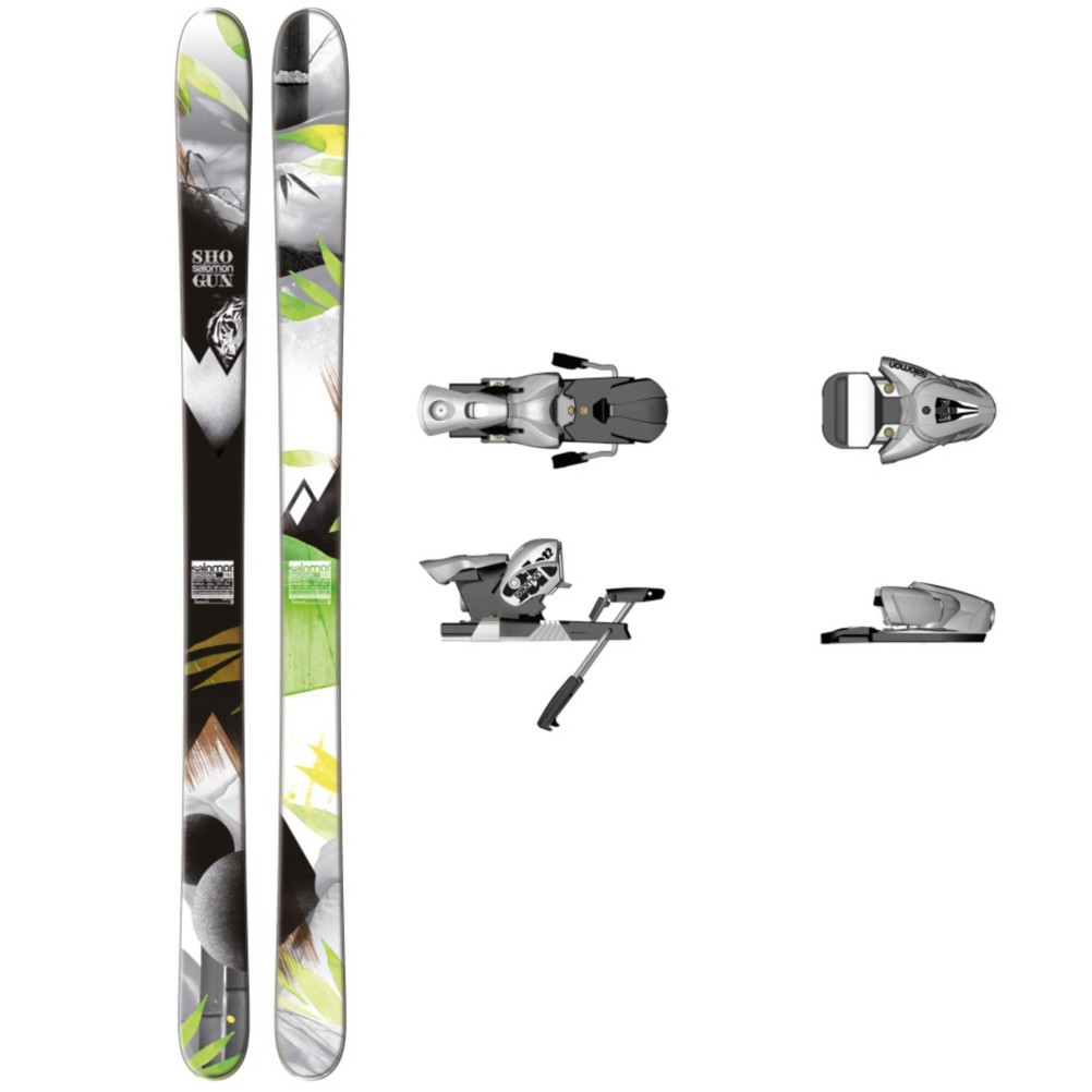 Salomon Shogun 100 Ski Package, , medium
