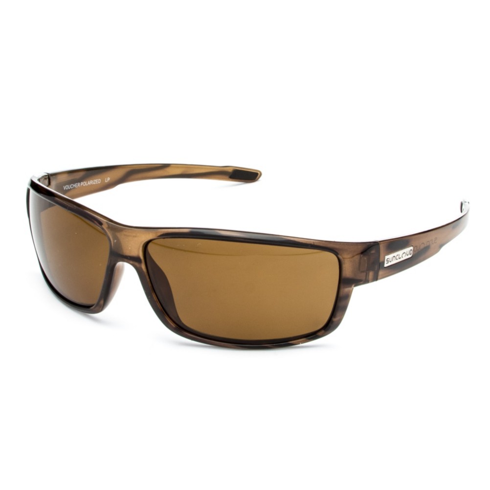 SunCloud Voucher Sunglasses, Brown Stripe, swatch