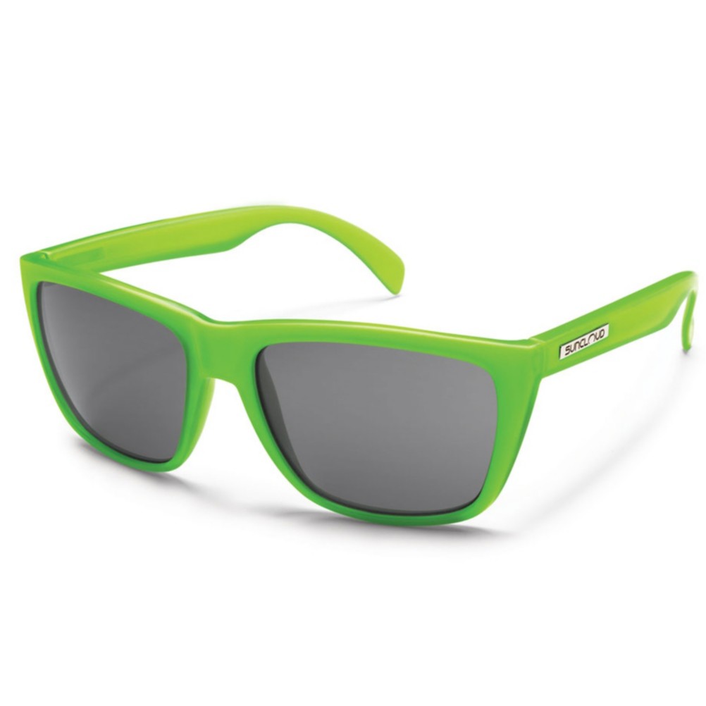 SunCloud Standby Sunglasses, Electric Green, swatch